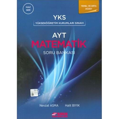 Esen AYT Matematik Soru Bankası Temel ve Orta Düzey (Mavi Seri)